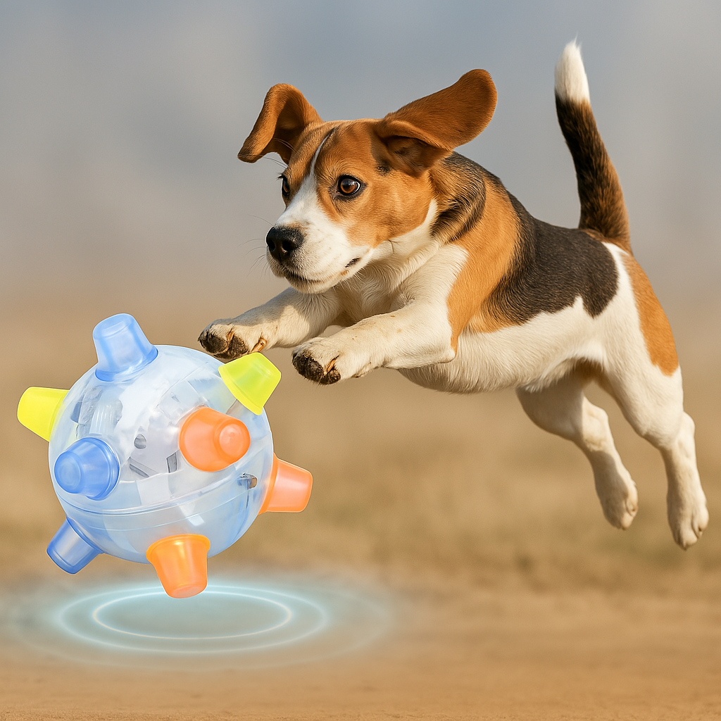 Safe Nighttime Play Light Ball for Dogs, Fun Outdoor Activity