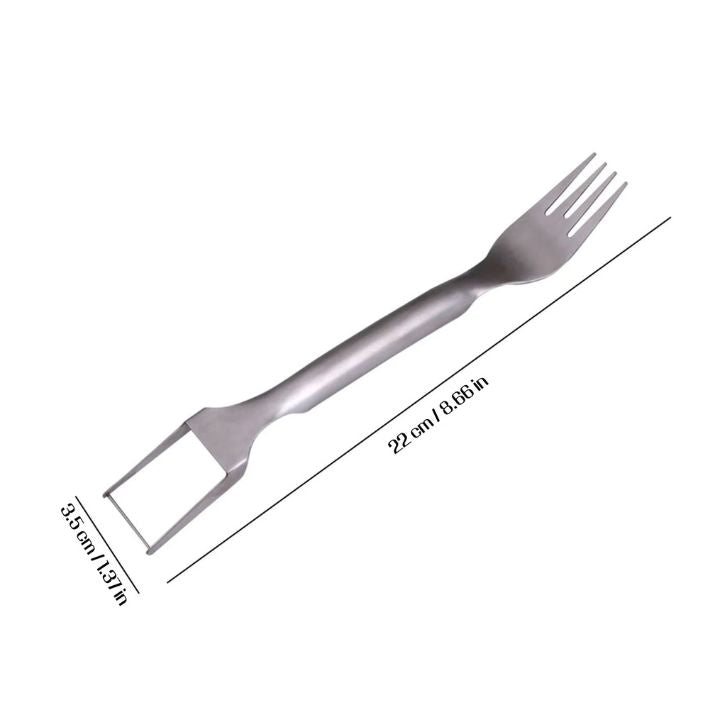 SwiftSlice™ | Stainless Steel 2-in-1 Fruit Cutter