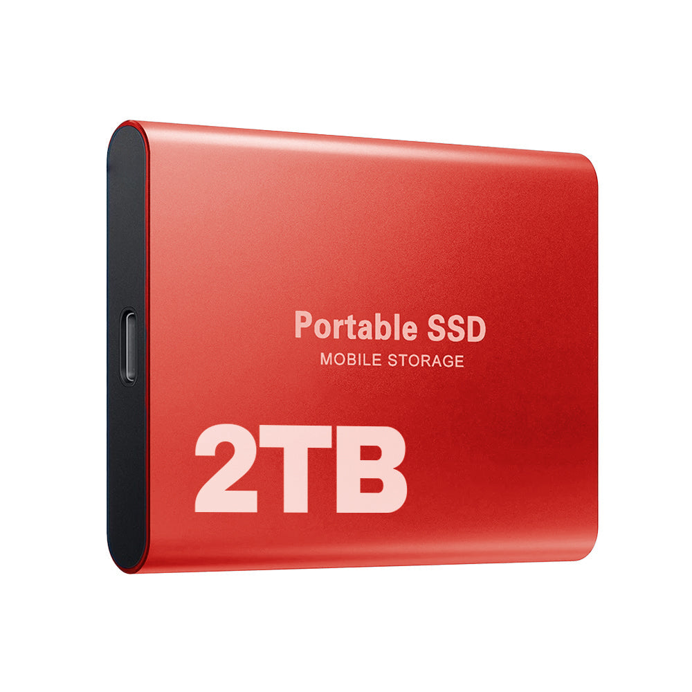 2TB High-Speed SSD Storage with USB-C 3.1 Interface