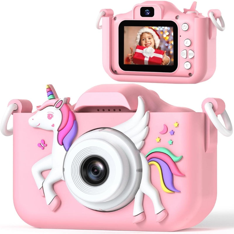 Children's 1080p Camera in Fun Pink Color