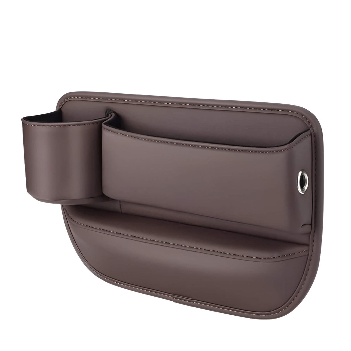 Space-Saving Car Seat Organizer with Drink Holder