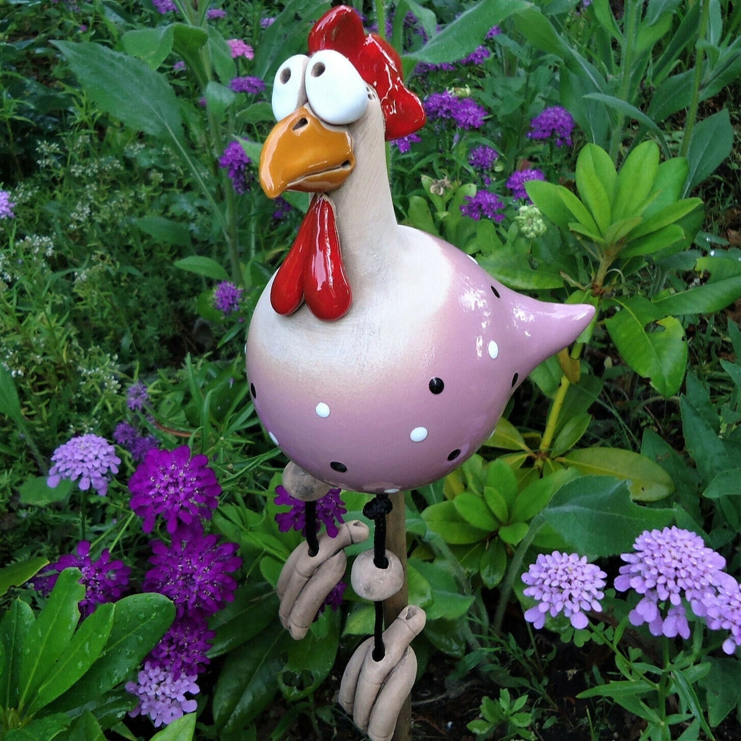 Charming Garden Rooster Sculpture for Outdoor Decor