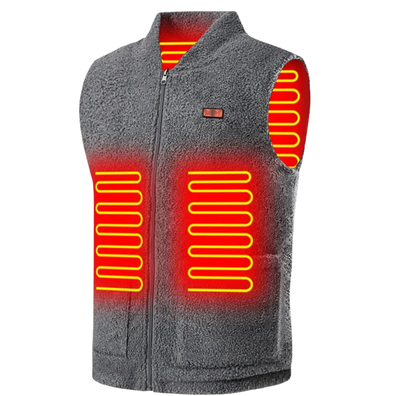 Electric Heating Vest with 8 Adjustable Temperature Zones and USB