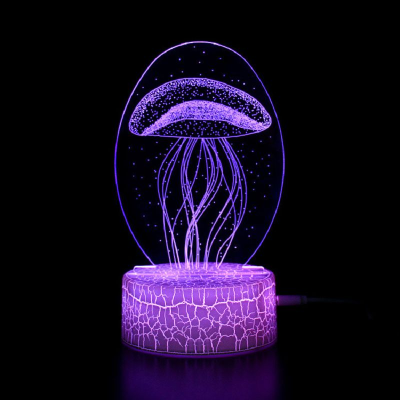 Night Lamp with 3D Room Decor Design