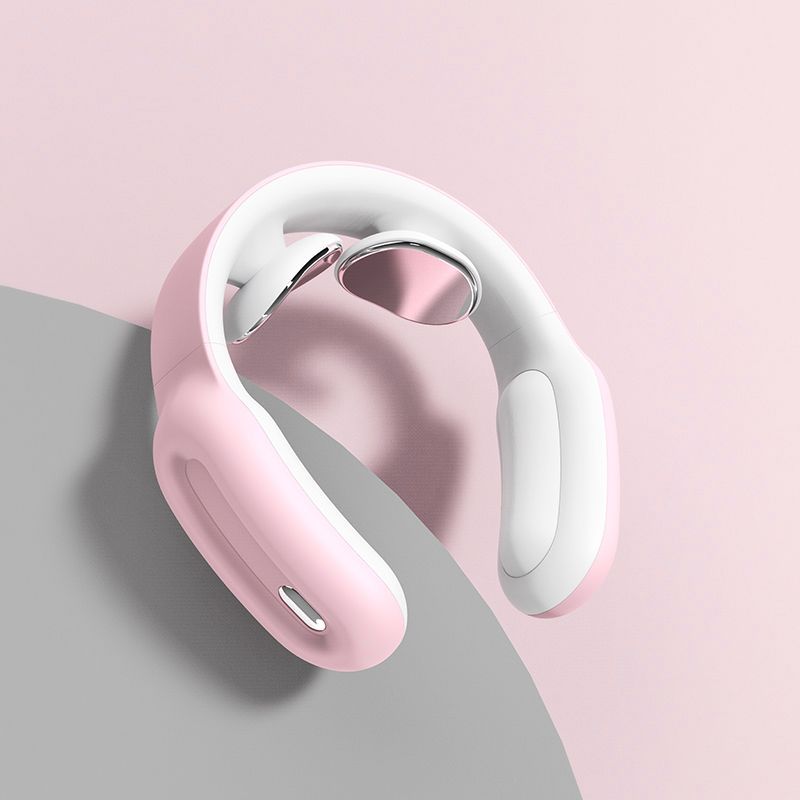 RelaxWave Portable Neck Massager with Heat Therapy