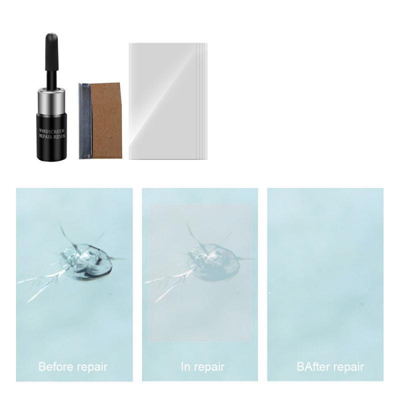 Glass Repair Kit for Cracked Surfaces