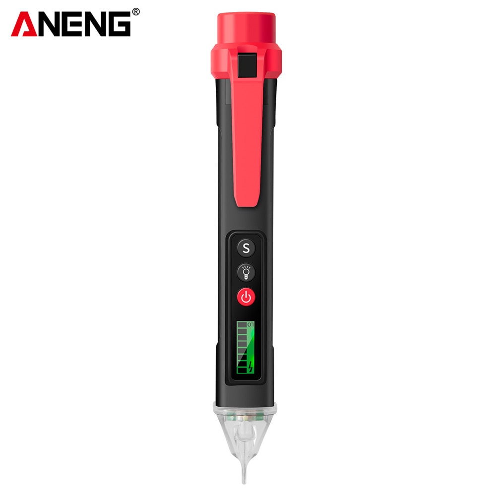 Digital Voltage Detector Pen for AC and DC Testing