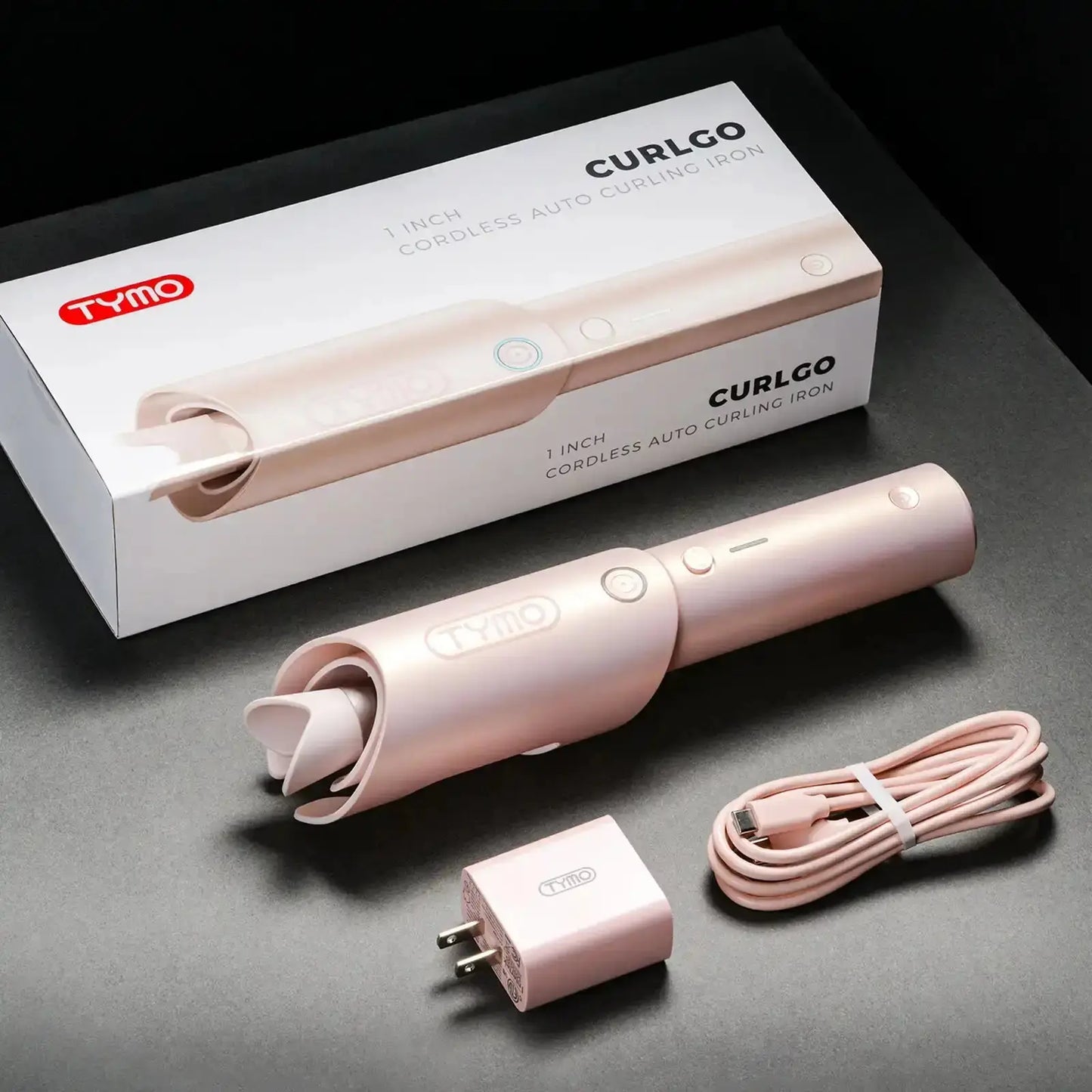 Wireless Curling Iron – Adjustable Temperature – Sleek Design