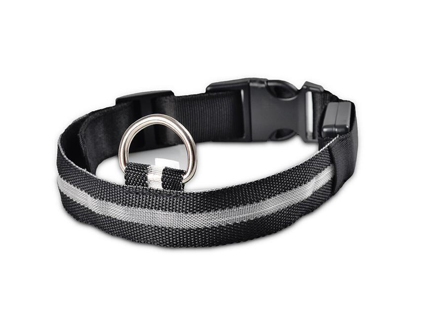 LED Pet Collar for Safety and Visibility – Glow in the Dark