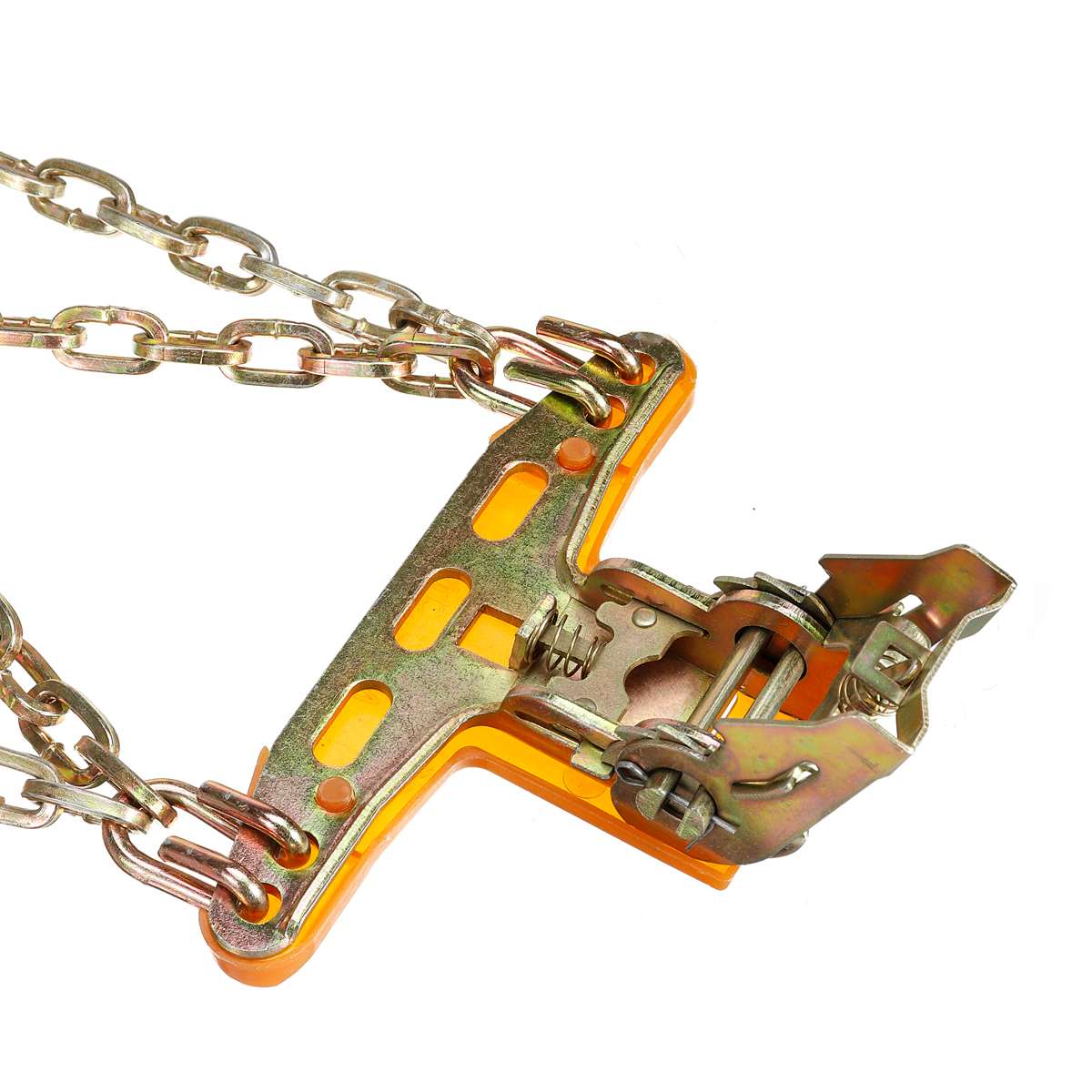 Anti-Skid Tire Chains for Cars - Universal Alloy Steel Design
