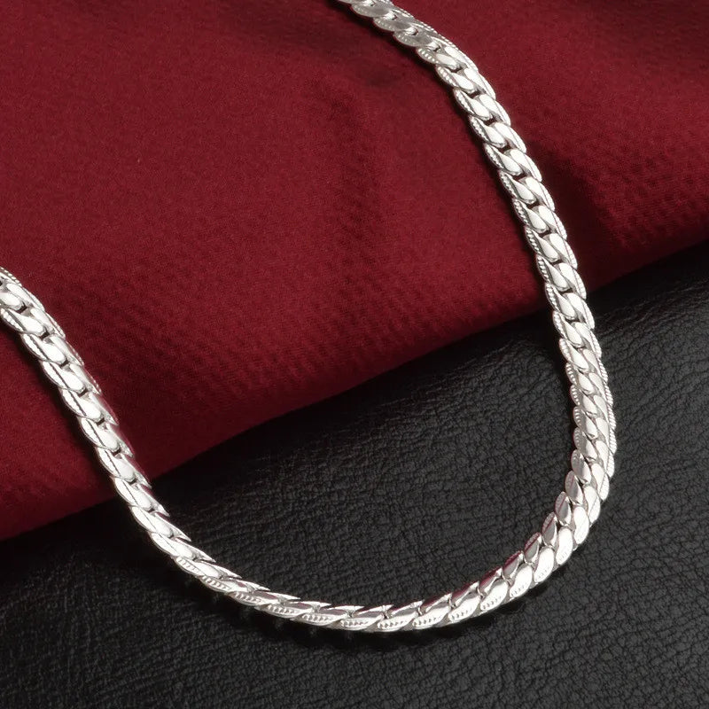 Silver Lucky Charm Necklace – 925 Sterling Silver for Lasting Elegance
