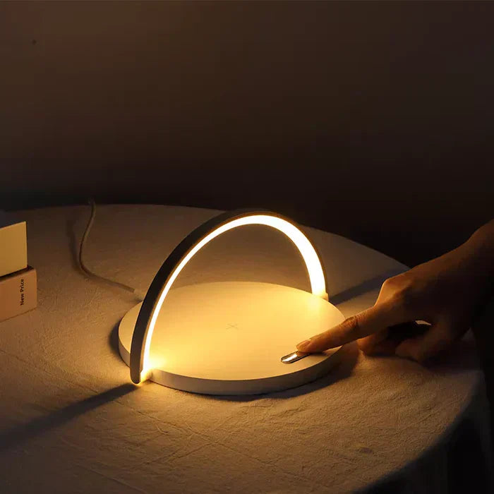 All-in-One Wireless Charging Station with LED Light