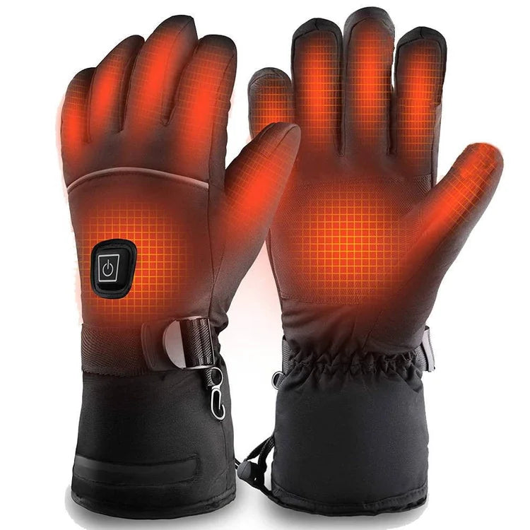 Unisex Electric Heated Gloves – USB Rechargeable, Warms to -25°C
