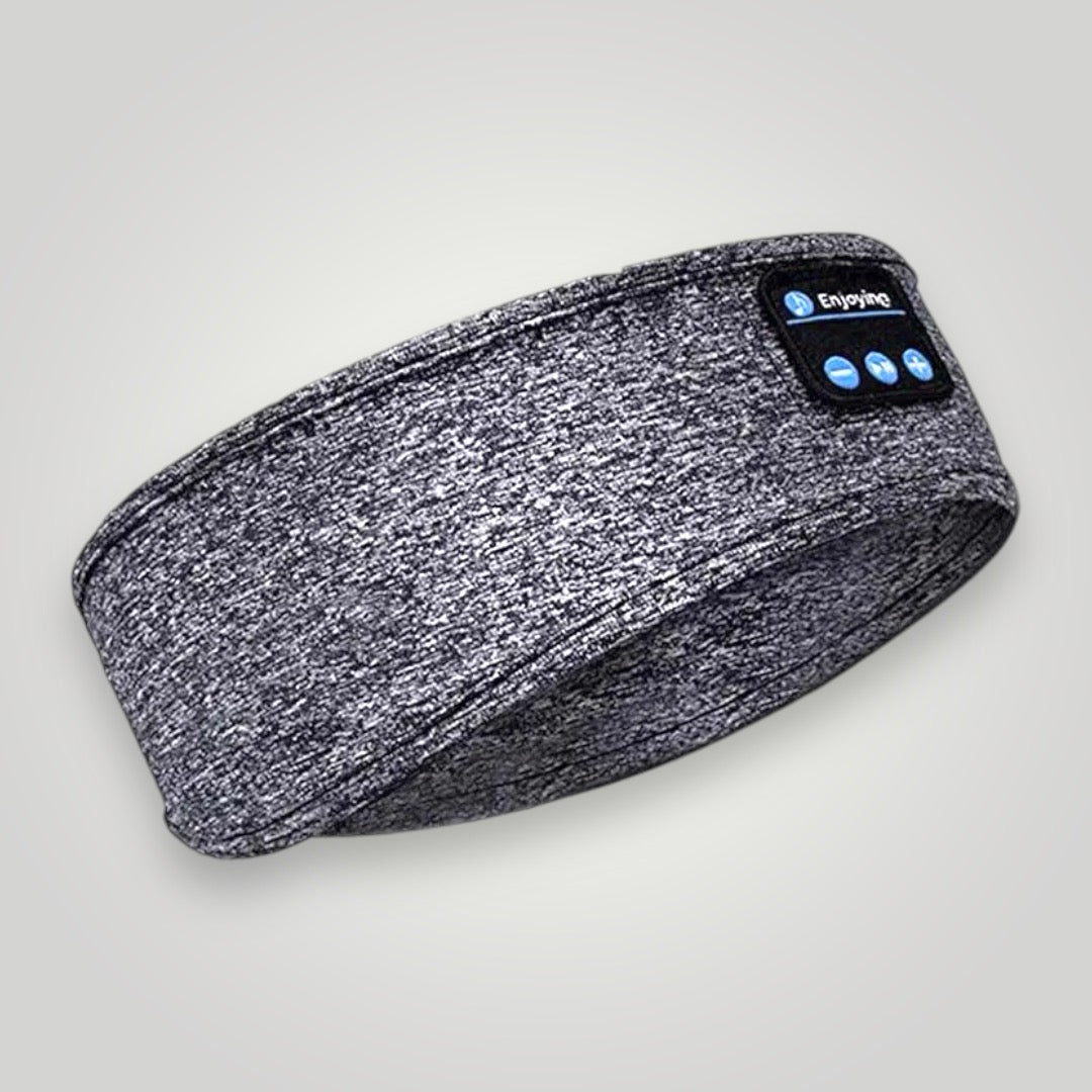 Wireless Earphones Integrated into Nighttime Headband