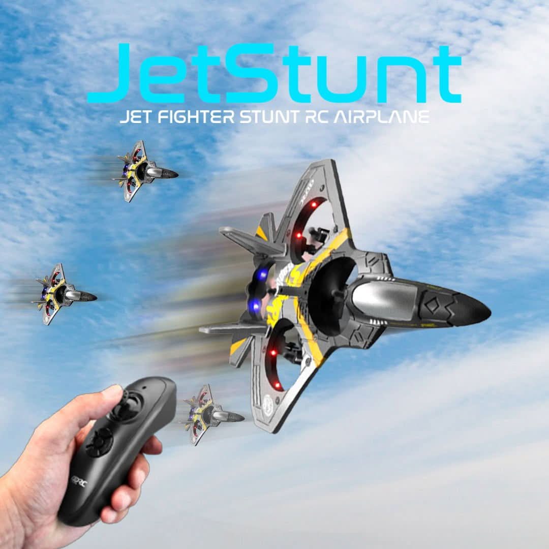 RC Aircraft with 360° Stunts for Thrilling Flying Experiences