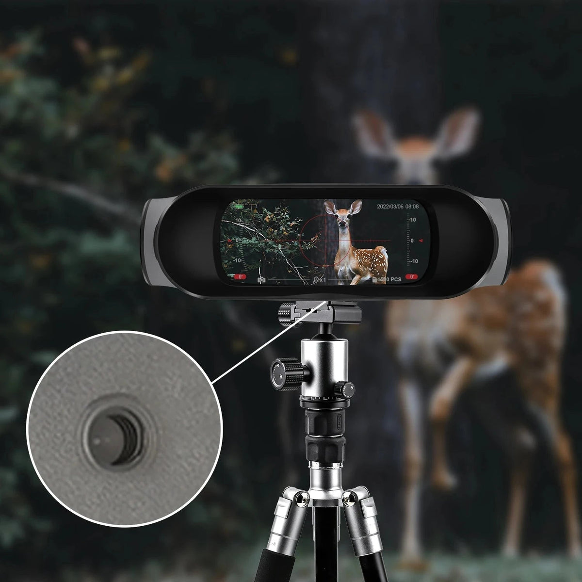 Night Vision Binoculars NVGS1 for Clear Viewing and Long Range in Darkness