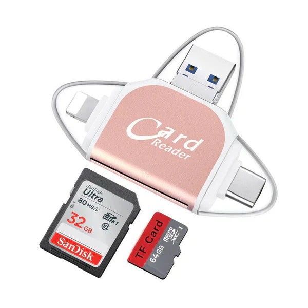 Rapid Connect Card Reader | Effortless Data Transfer | Multi-Port Hub