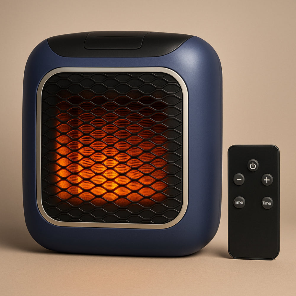 Energy-Efficient Ceramic Wall Heater with Thermostat – Compact Design