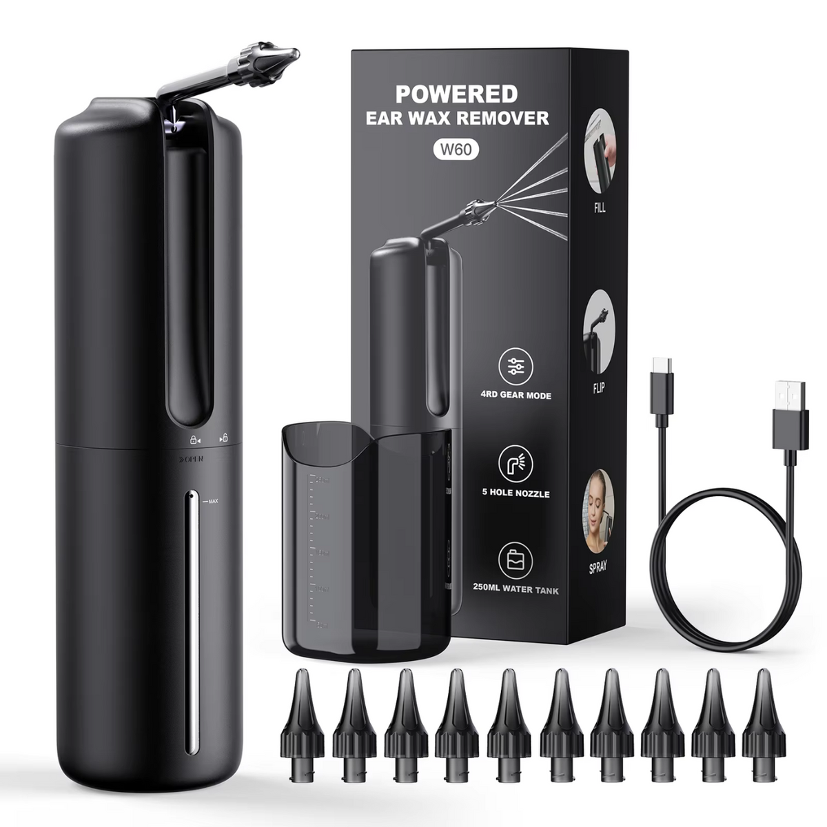 Electric Ear Cleaning Tool for Safe and Efficient Ear Wax Removal