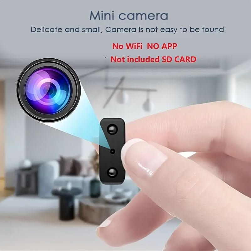 Compact Mini Camera with Full HD and Night Vision