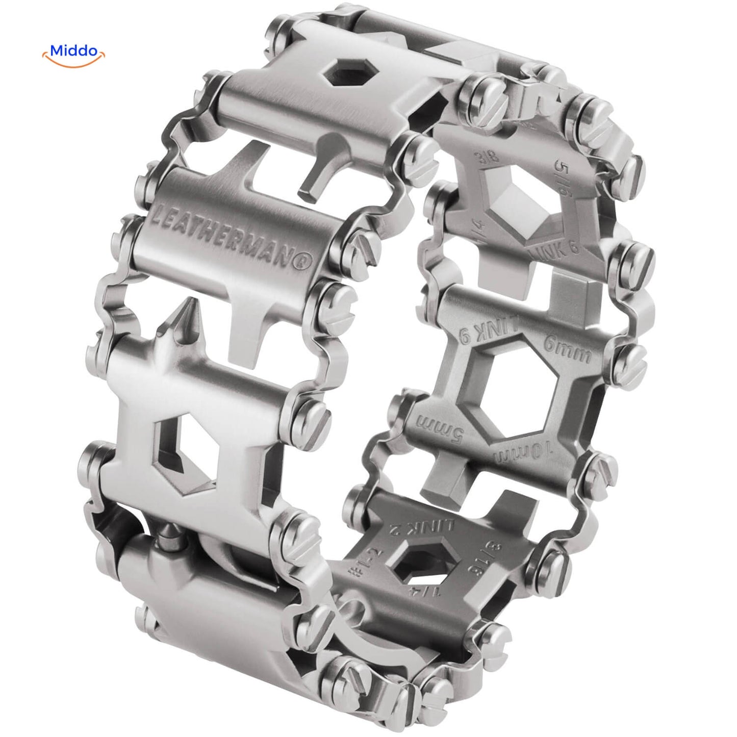 Stainless Steel Tool Bracelet | 29-in-1 Multi-Function Wristband for Any Task