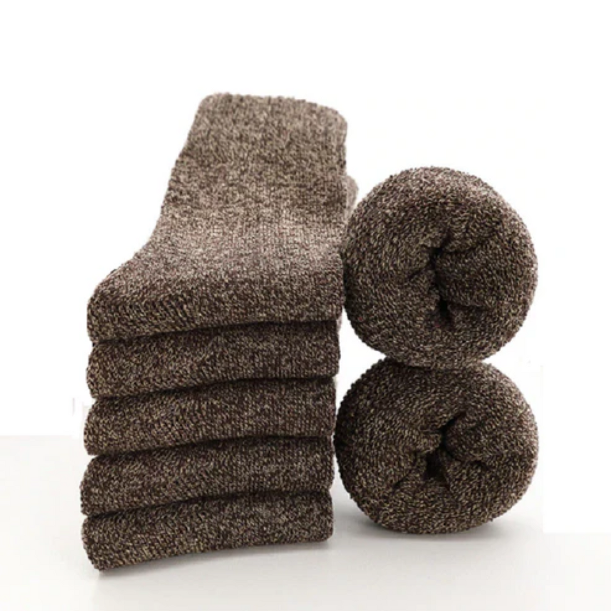 Warm Woolen Socks - Set of 5 Pairs
