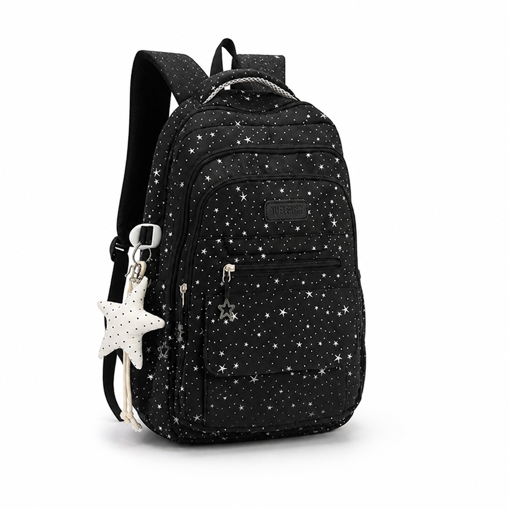 Stylish Multi-Pocket School Backpack for Ultimate Organization