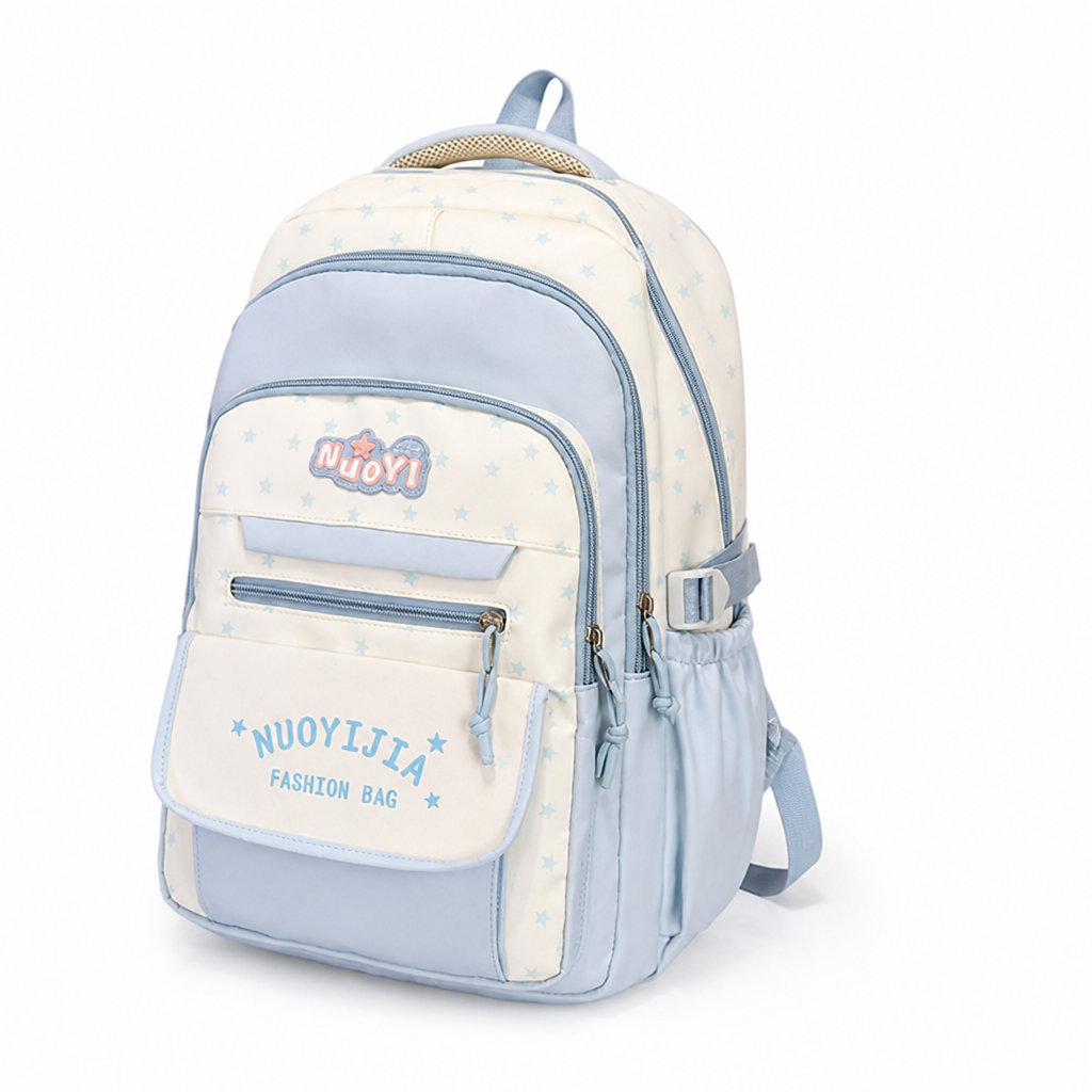 Spacious Waterproof Backpack for Students with Comfort Straps
