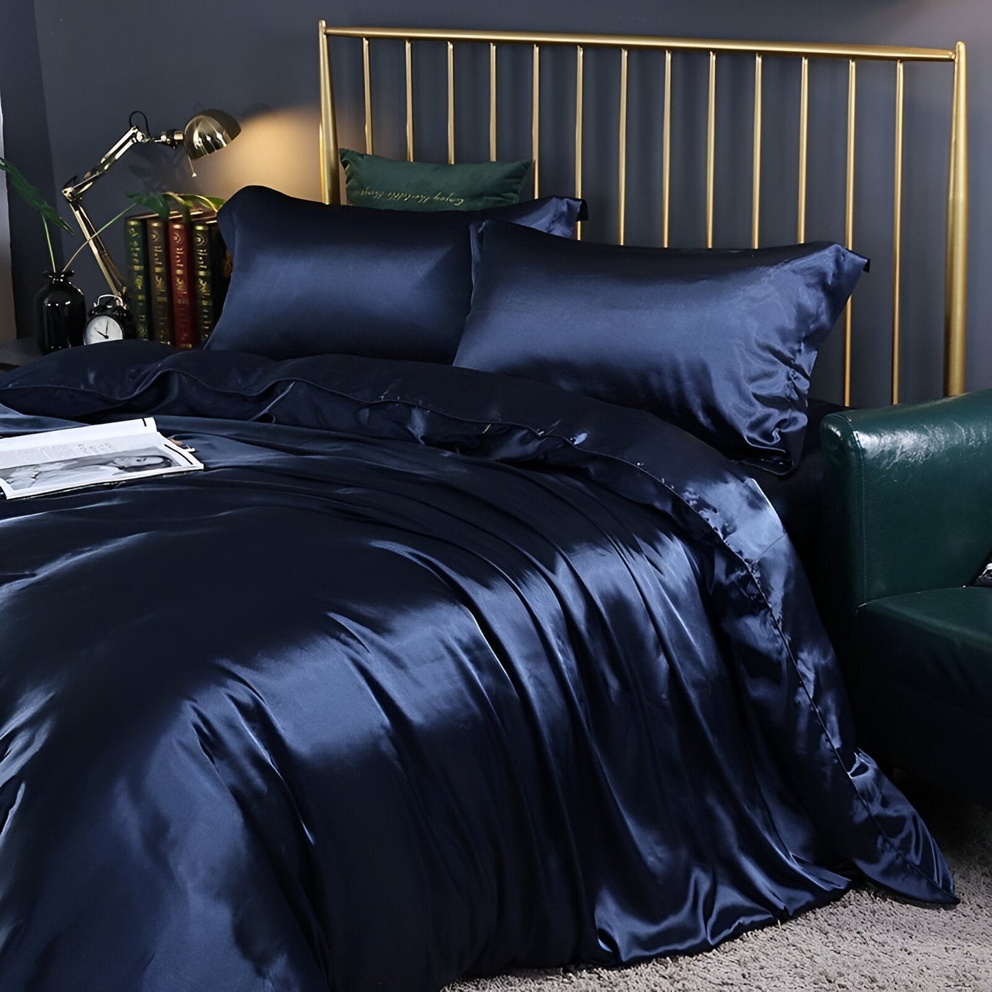 Soft Breathable Luxury Silk Duvet Cover – Easy Care