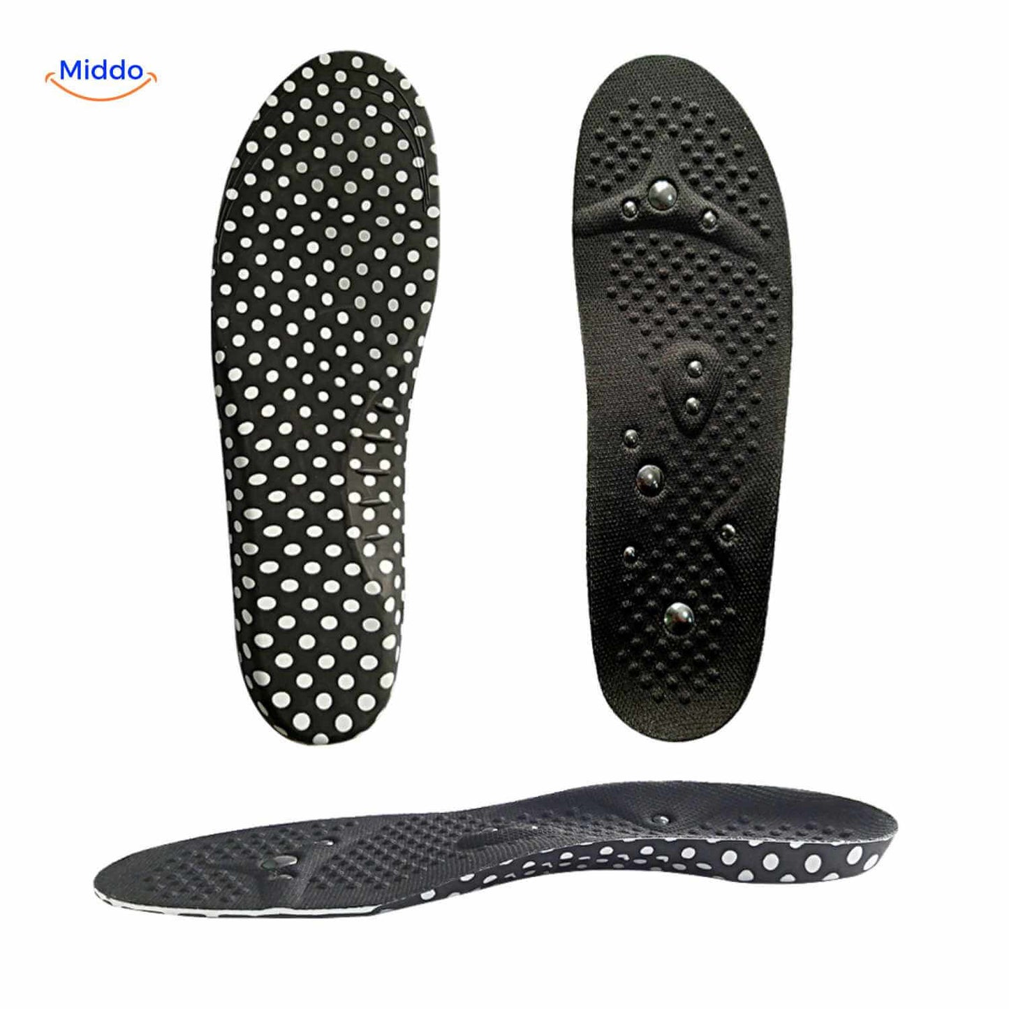 Comfort Insoles with Breathable, Shock-Absorbing Design for Support