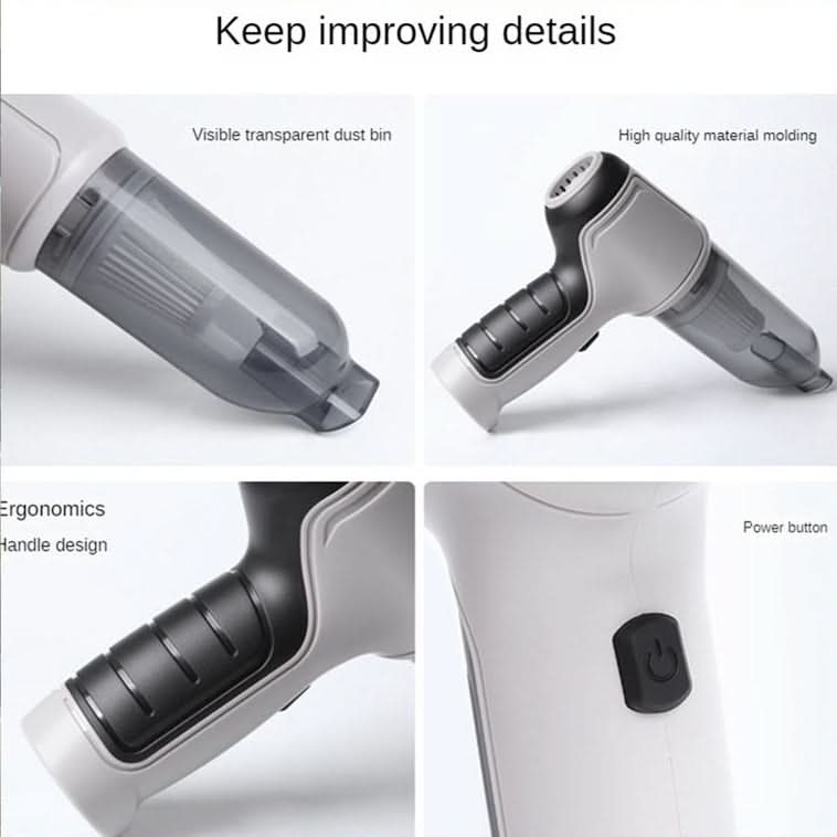 Cordless Vacuum Cleaner for Deep Home Cleaning – High-Power Model