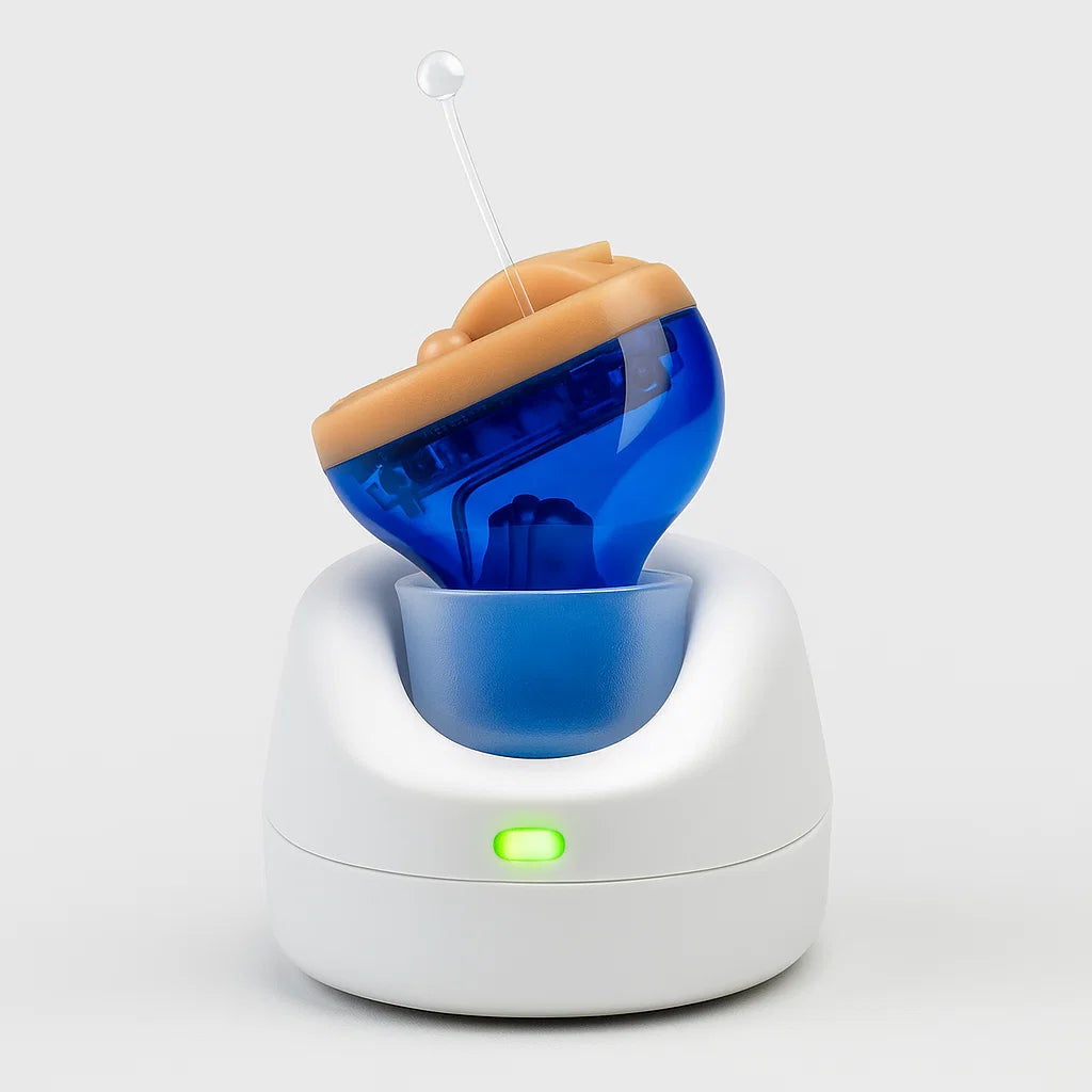 Rechargeable In-Ear Hearing Aids - Discreet Design