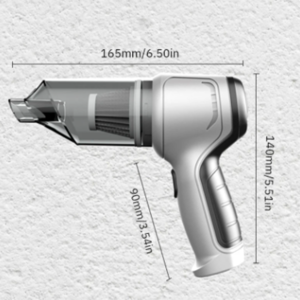 Cordless 3-in-1 Car Vacuum Cleaner – High-Power Design