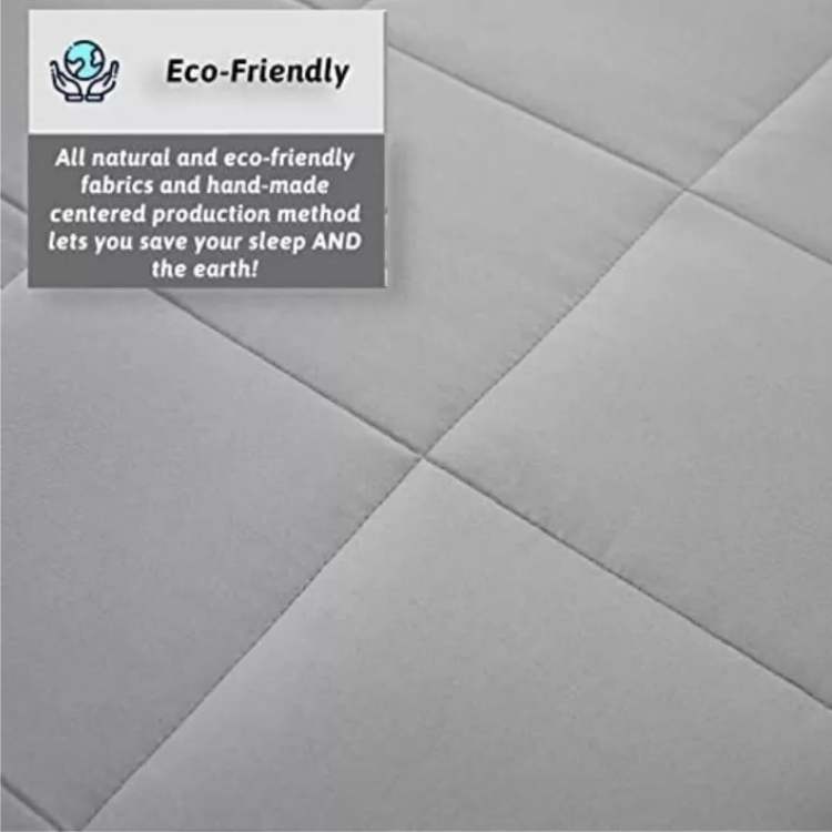 Weighted Blanket for Stress Relief and Deep Sleep – Comforting Design