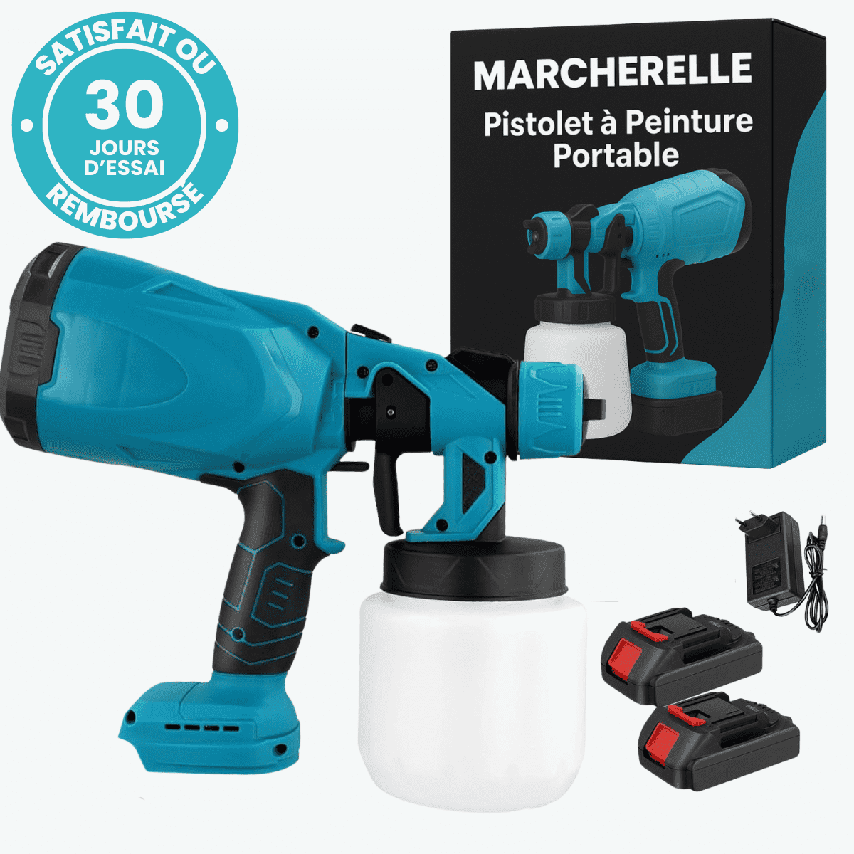 Rechargeable Battery-Powered Cordless Paint Sprayer