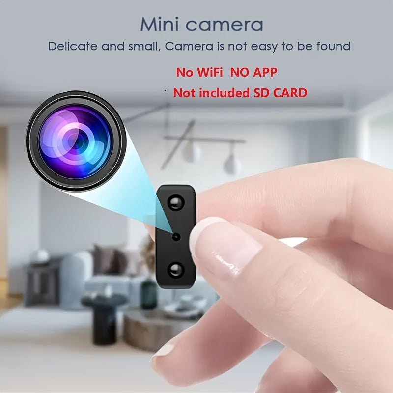 Compact HD Security Camera | Night Vision | Motion Alerts