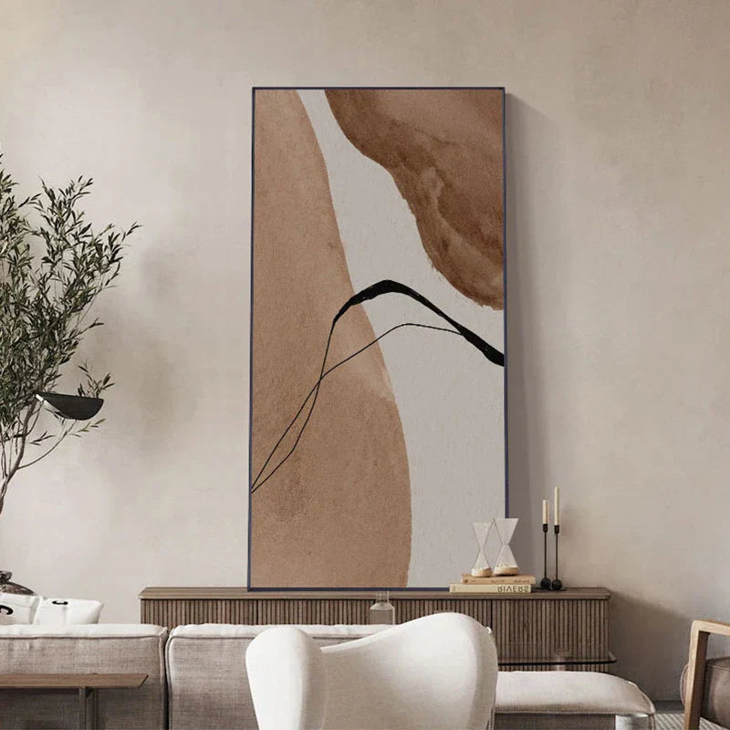 Elegant Organic-Inspired Canvas Art for Modern Spaces