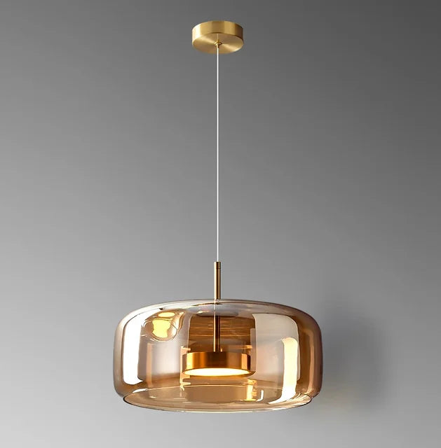 Pendant Light Fixture in Glass