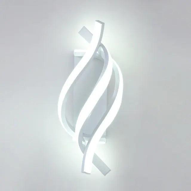 LED Wall Light – Elegant Light Display, Minimalist Design, Space-Saving for Bathroom & Living Room