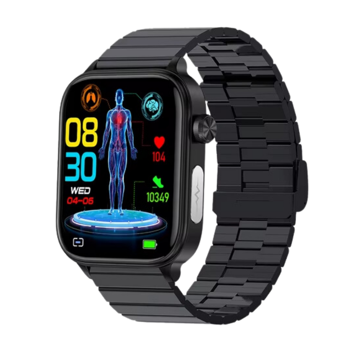 Health Tracker Smartwatch featuring ECG Monitoring