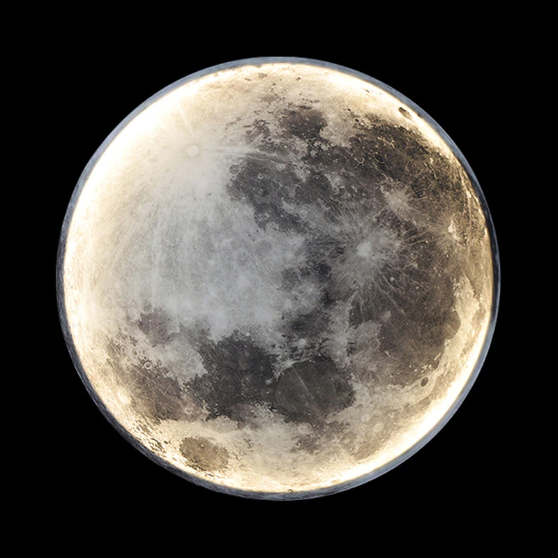 Lunar Glow Wall Light – Ambient Moon-Inspired Home Decoration