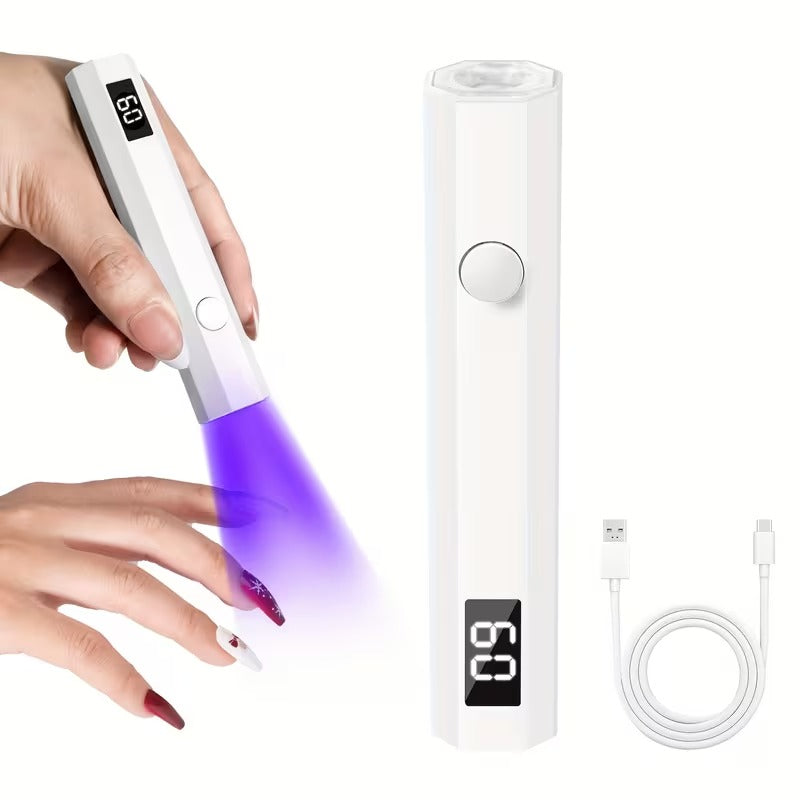 Portable UV LED Nail Dryer | Quick Curing & Flawless Finish