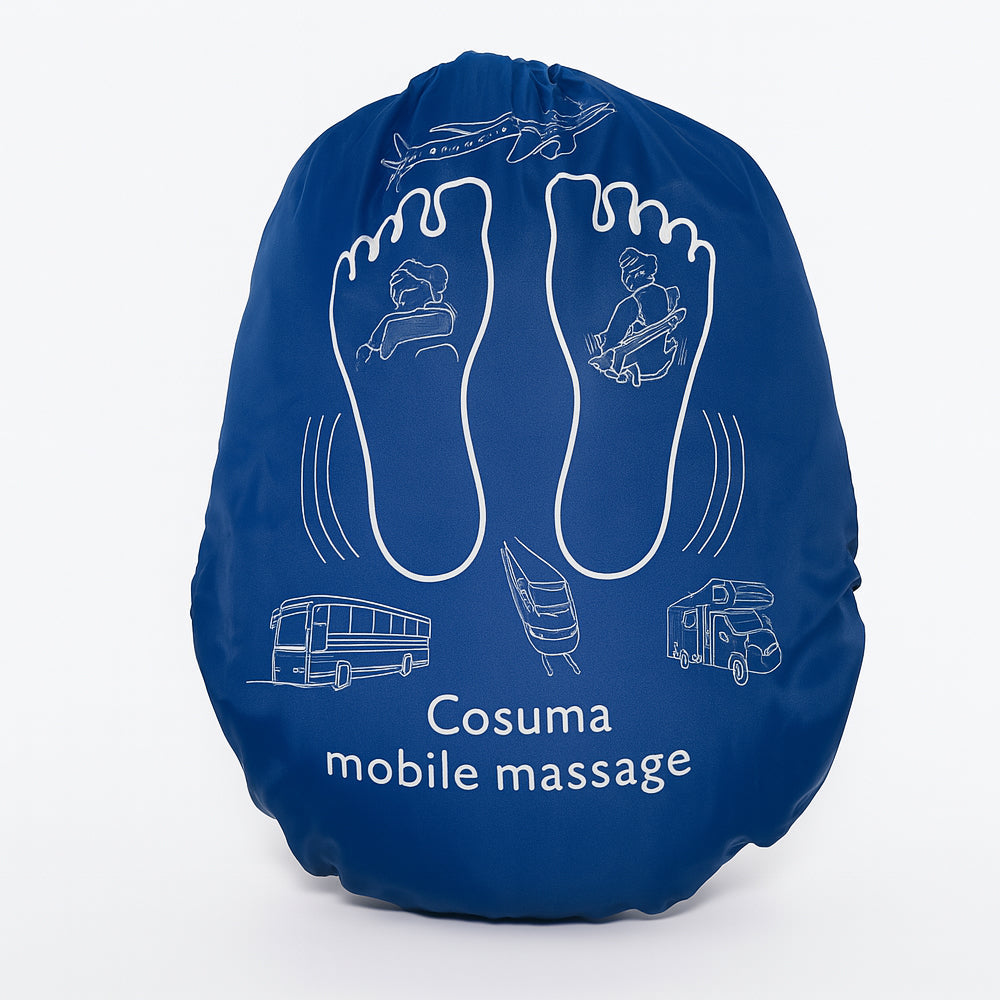 Neck Pillow with Massage Feature - Ideal for Travel by Car or Air