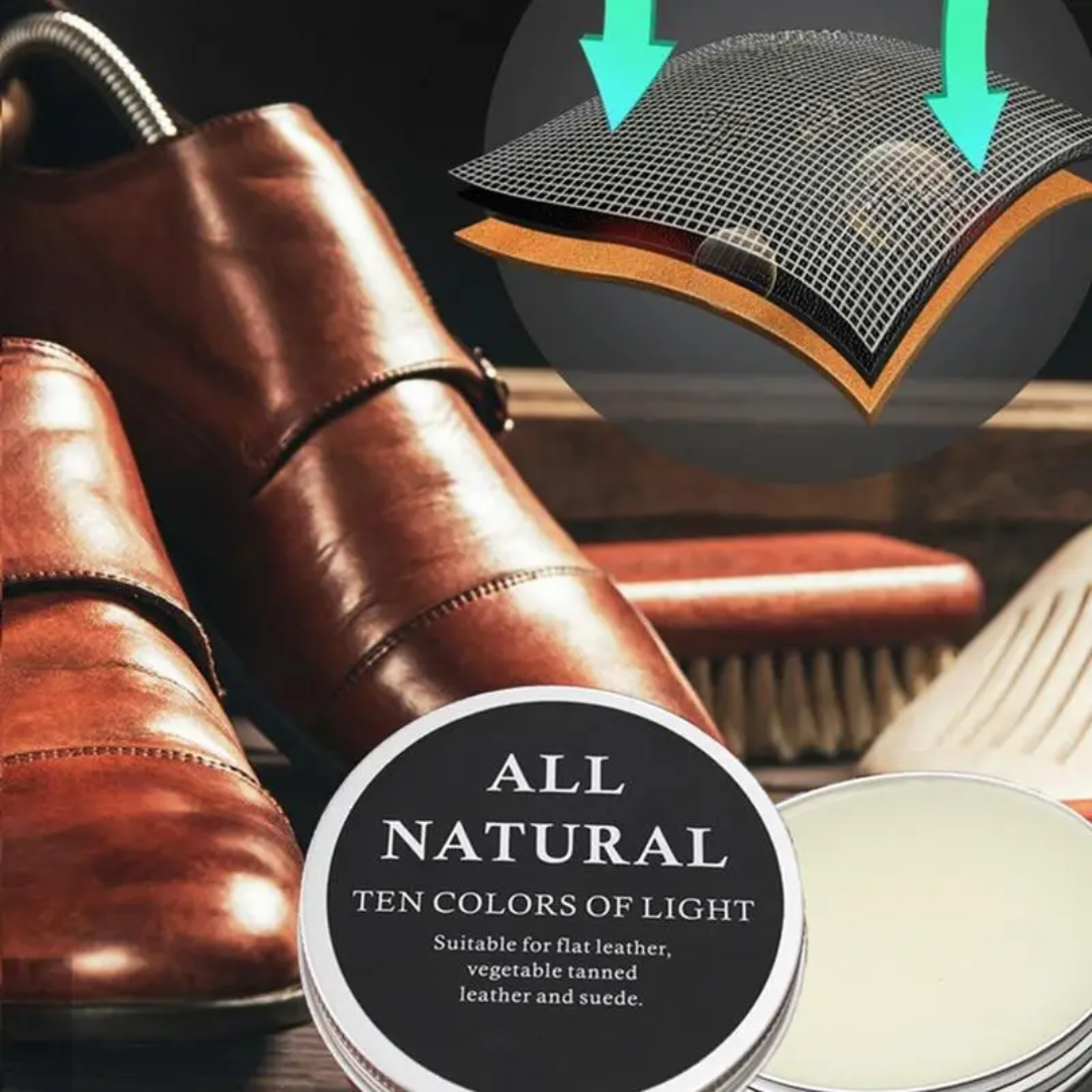 Eco-Friendly Leather & Wood Care Polish | Natural Formula