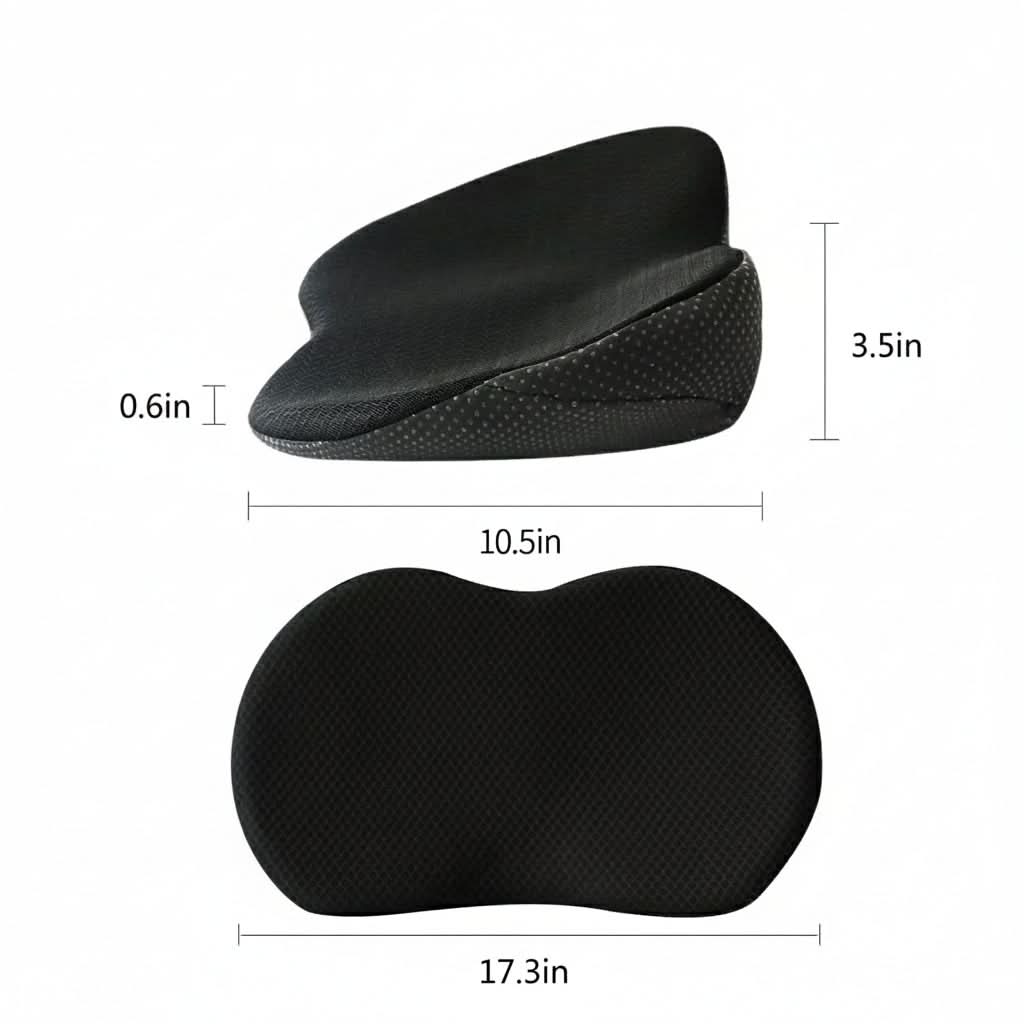 Pressure-Relief Seat Cushion for Improved Posture in Cars