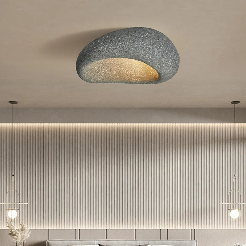 Wabi Sabi Ceiling Light – Soft Ambient Glow Design