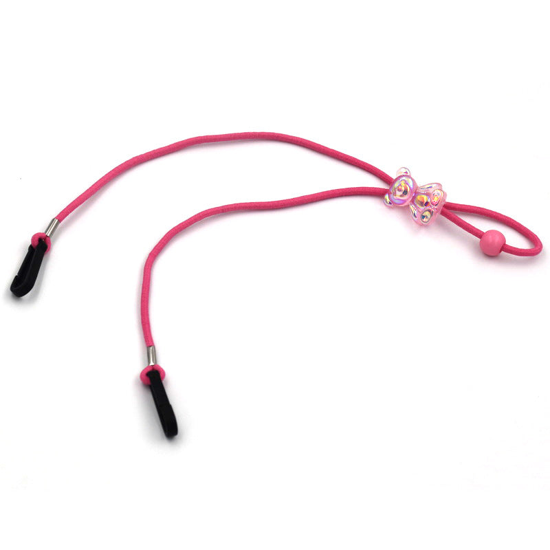Bead-Detail Adjustable Eyewear Holder