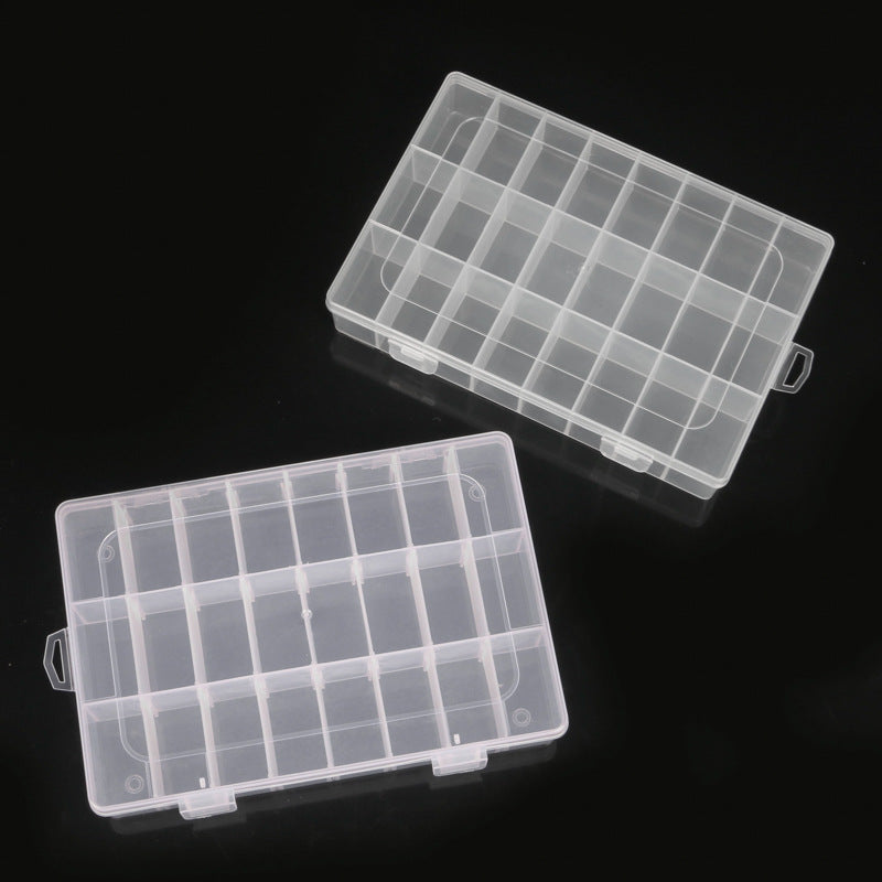 Storage Box with Adjustable Compartments