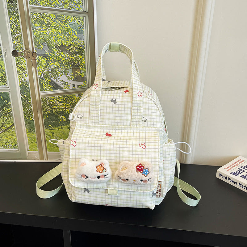 Cute Soft Toy Backpack with Animal Design