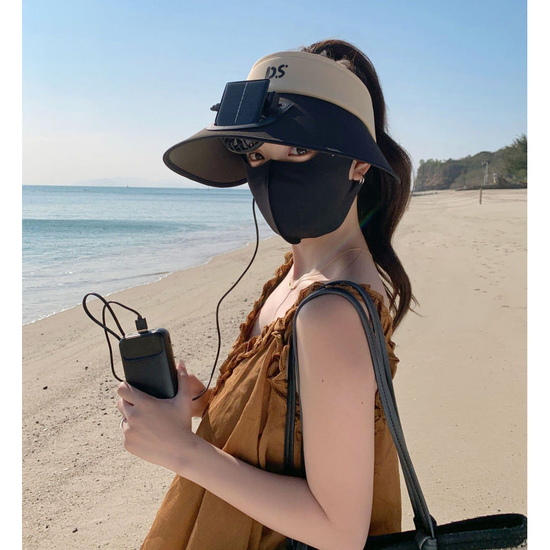 Breathable Headband Adjustable Sun Visor with Wide Brim